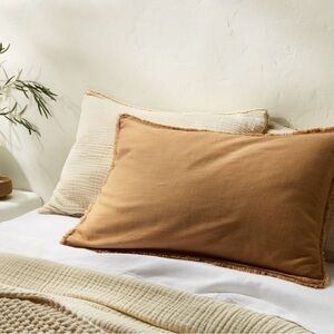 NWOT Casaluna heavyweight linen comforter sham